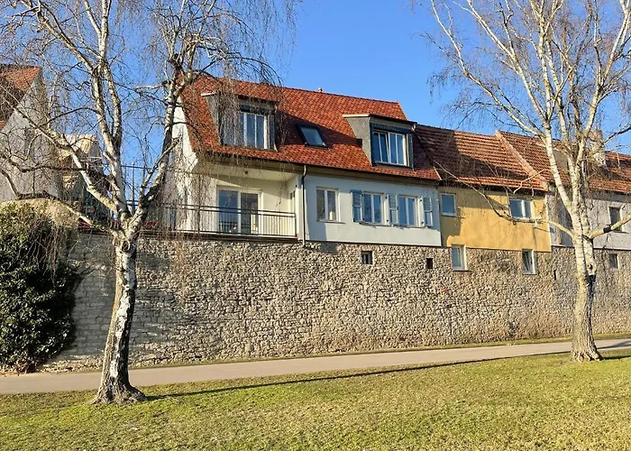 Schoenes Single Dachgeschoss-apartment Mit Mainblick