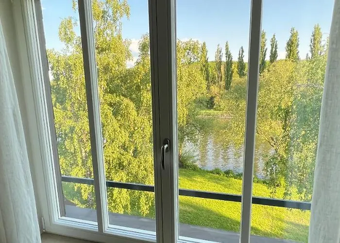 Schoenes Single Dachgeschoss-apartment Mit Mainblick 公寓